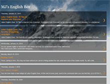 Tablet Screenshot of mjsenglishbox.blogspot.com