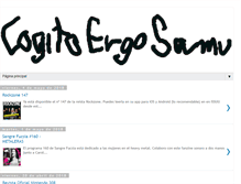 Tablet Screenshot of cogitoergosamu.blogspot.com