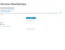 Tablet Screenshot of downtownbeadboutique.blogspot.com