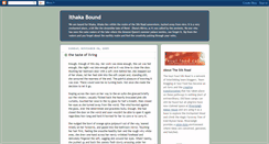Desktop Screenshot of ithakabound.blogspot.com