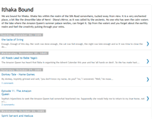 Tablet Screenshot of ithakabound.blogspot.com