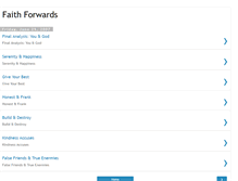 Tablet Screenshot of faith-basedforwards.blogspot.com
