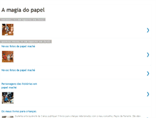 Tablet Screenshot of amagiadopapel.blogspot.com