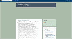 Desktop Screenshot of coastal-geology.blogspot.com