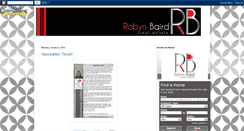 Desktop Screenshot of homesbyrobyn.blogspot.com