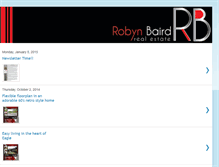 Tablet Screenshot of homesbyrobyn.blogspot.com