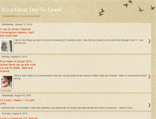 Tablet Screenshot of greatday2learn.blogspot.com