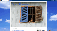 Desktop Screenshot of donjbrewster.blogspot.com