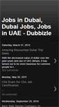 Mobile Screenshot of job-in-dubai.blogspot.com