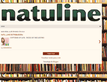 Tablet Screenshot of natulinecosmeticos.blogspot.com