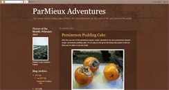 Desktop Screenshot of parmieuxadventures.blogspot.com