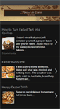 Mobile Screenshot of lamourdetarte.blogspot.com