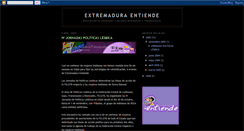 Desktop Screenshot of extremaduraentiende.blogspot.com