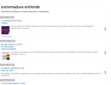 Tablet Screenshot of extremaduraentiende.blogspot.com