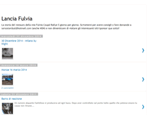 Tablet Screenshot of lanciafulvia.blogspot.com