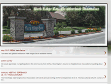 Tablet Screenshot of parkridgeeast.blogspot.com