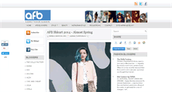 Desktop Screenshot of albaniafashion.blogspot.com