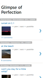 Mobile Screenshot of glimpseofperfection.blogspot.com
