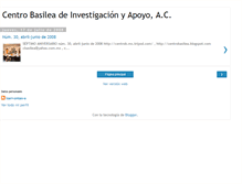 Tablet Screenshot of centrobasilea.blogspot.com