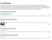 Tablet Screenshot of latremolina.blogspot.com