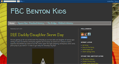 Desktop Screenshot of fbcbentonarkids.blogspot.com