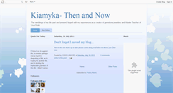 Desktop Screenshot of kiamyka.blogspot.com