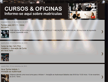 Tablet Screenshot of infoescoladeatores.blogspot.com