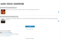 Tablet Screenshot of mars-venuswardrobe.blogspot.com