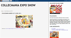 Desktop Screenshot of collecmaniaexposhow.blogspot.com