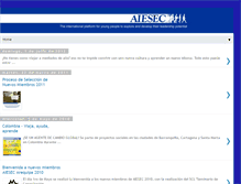 Tablet Screenshot of aiesecaqp.blogspot.com