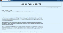 Desktop Screenshot of mountaincoffee.blogspot.com