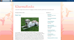 Desktop Screenshot of kharmarocks.blogspot.com