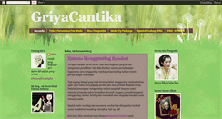 Desktop Screenshot of griyacantik-ku.blogspot.com