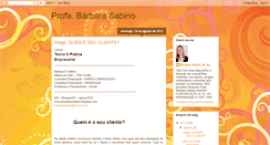 Desktop Screenshot of barbarasabino.blogspot.com