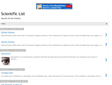 Tablet Screenshot of myscientificlist.blogspot.com