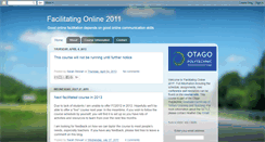 Desktop Screenshot of facilitatingonlinecommunities.blogspot.com