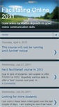 Mobile Screenshot of facilitatingonlinecommunities.blogspot.com