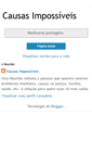 Mobile Screenshot of causasimpossiveissc.blogspot.com