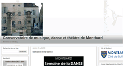 Desktop Screenshot of conservatoiremusiquedansemontbard.blogspot.com