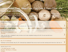 Tablet Screenshot of livingglutenfreevegan.blogspot.com