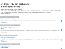 Tablet Screenshot of mybirdy.blogspot.com