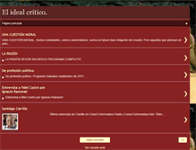 Tablet Screenshot of el-ideal-critico.blogspot.com