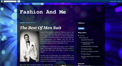 Desktop Screenshot of fashionandme2011.blogspot.com