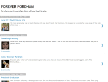 Tablet Screenshot of foreverfordham.blogspot.com