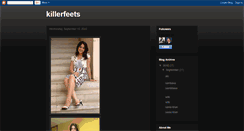 Desktop Screenshot of killerfeets.blogspot.com