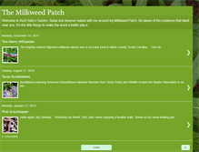 Tablet Screenshot of milkweedpatch.blogspot.com