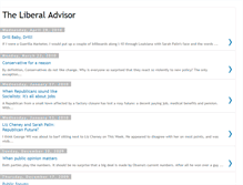 Tablet Screenshot of liberaladvisor.blogspot.com