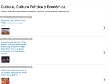Tablet Screenshot of culturapoliticayeconomica.blogspot.com
