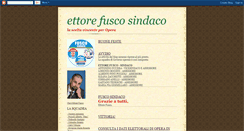 Desktop Screenshot of ettorefuscosindaco.blogspot.com