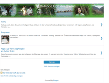 Tablet Screenshot of dieheilendekraftdesurwalds.blogspot.com